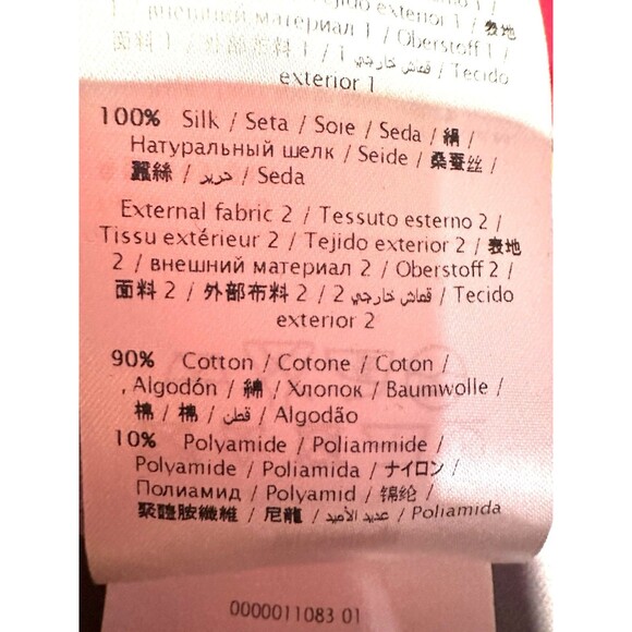 Valentino Garavani Silk Skirt Italy Lilac Mini Skirt NWT - Picture 15 of 16